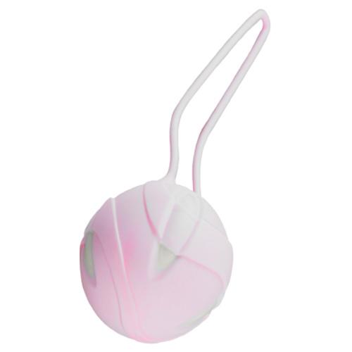 Teneo Uno Silicone Weighted Kegel Balls  More Toys Fun Factory Pink/White 