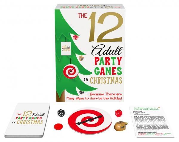 The 12 Adult Party Games of Christmas Novelties and Games Kheper Games