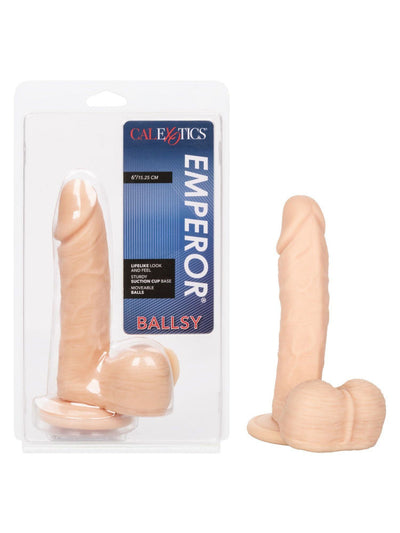 Ballsy Emperor PureSkin Realistic Dildo Dildos CalExotics Light 6"