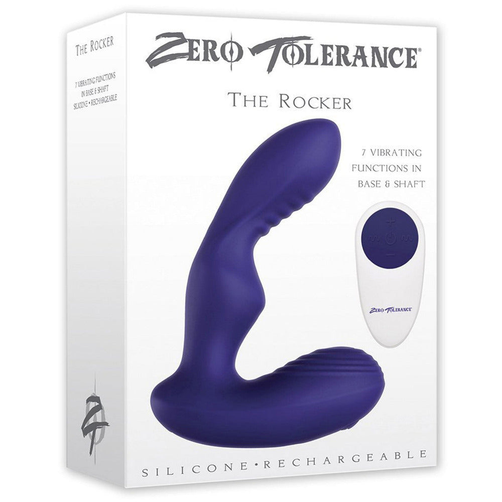 The Rocker Silicone Remote Prostate Probe Anal Toys Evolved Novelties Purple