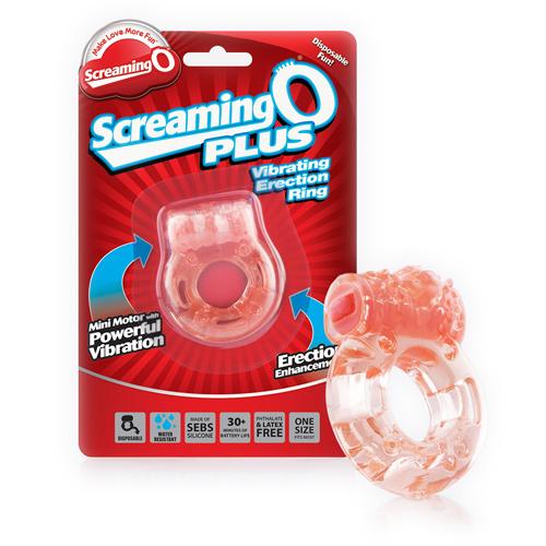 The Screaming O Plus Vibrating Cock Ring More Toys Screaming O 