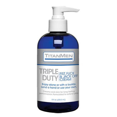 TitanMen Triple Play Hybrid Based Lubricant Lubes and Massage Doc Johnson 8 fl. oz