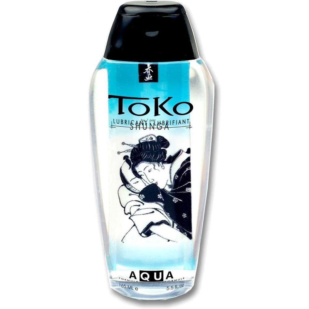 Toko Aqua Water-Based Personal Lubricant Lubes and Massage Shunga 5.5 oz 