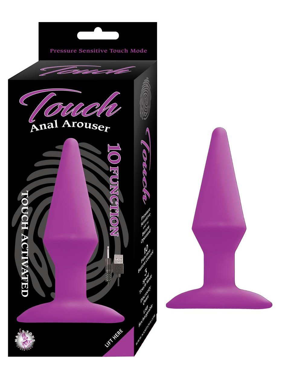 Touch Anal Arouser Rechargeable Plug Anal Toys NassToys Purple