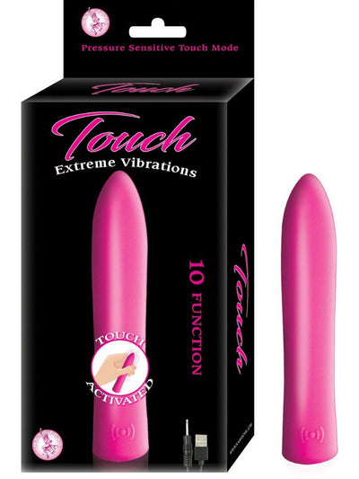 Touch Extreme Rechargeable Classic Vibrator Vibrators Nasstoys Pink