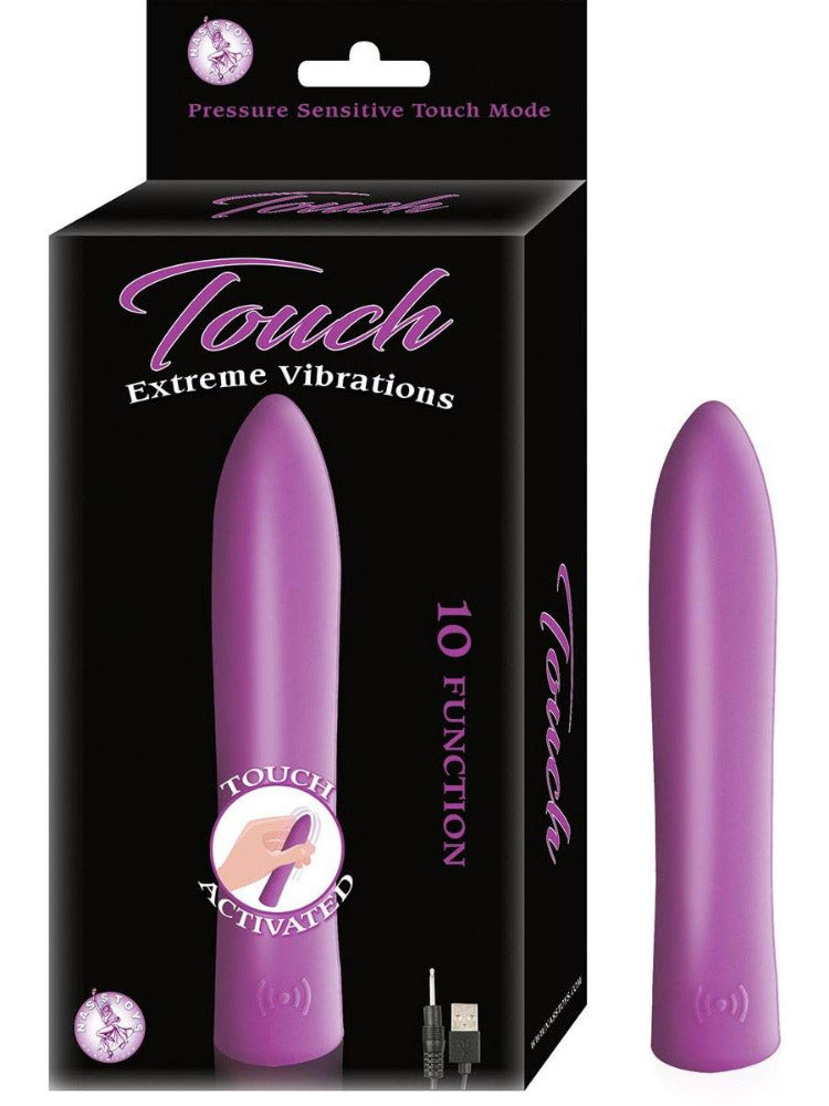 Touch Extreme Rechargeable Classic Vibrator Vibrators Nasstoys Purple