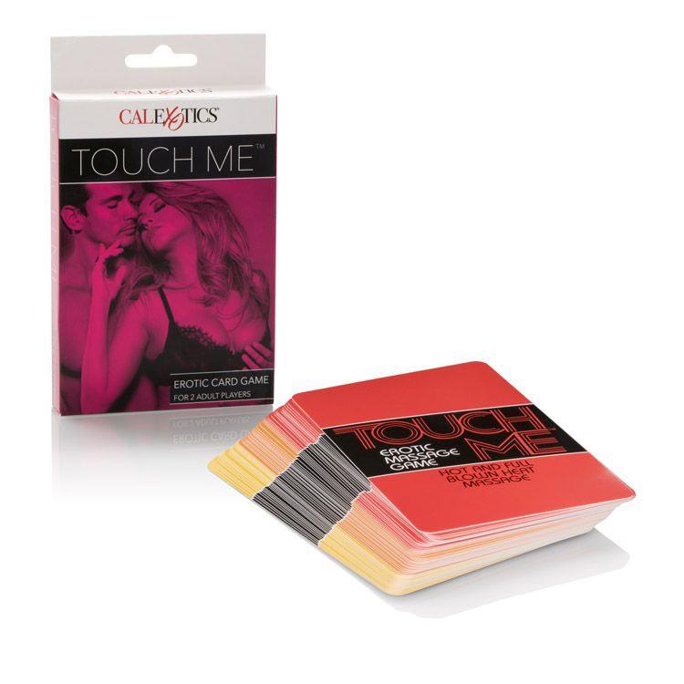 Touch Me Erotic Seduction Adult Card Game Novelties and Games CalExotics 