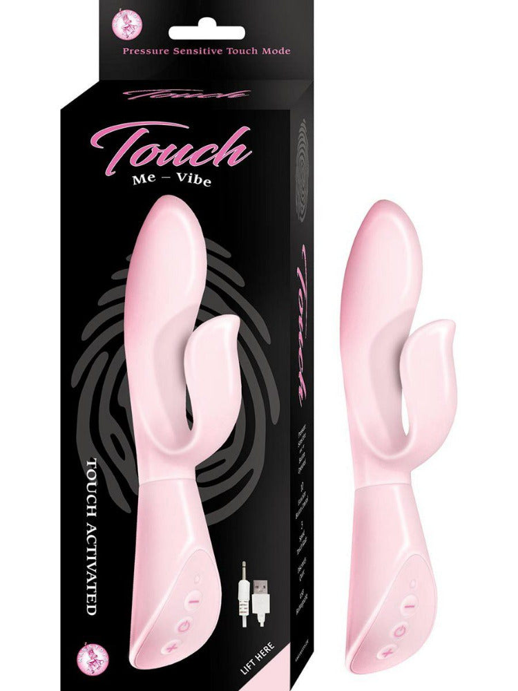 Touch Me Touch Activated Rabbit Vibrator Vibrators Nasstoys Pink