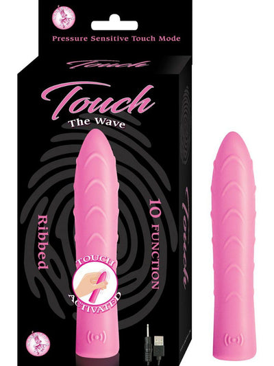 Touch The Wave Touch Activated Vibrator Vibrators Nasstoys Pink