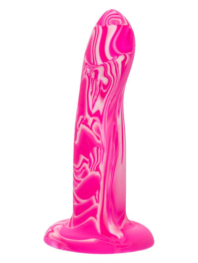 Twisted Love Silicone Twisted Probe Dildos California Exotic Novelties Pink