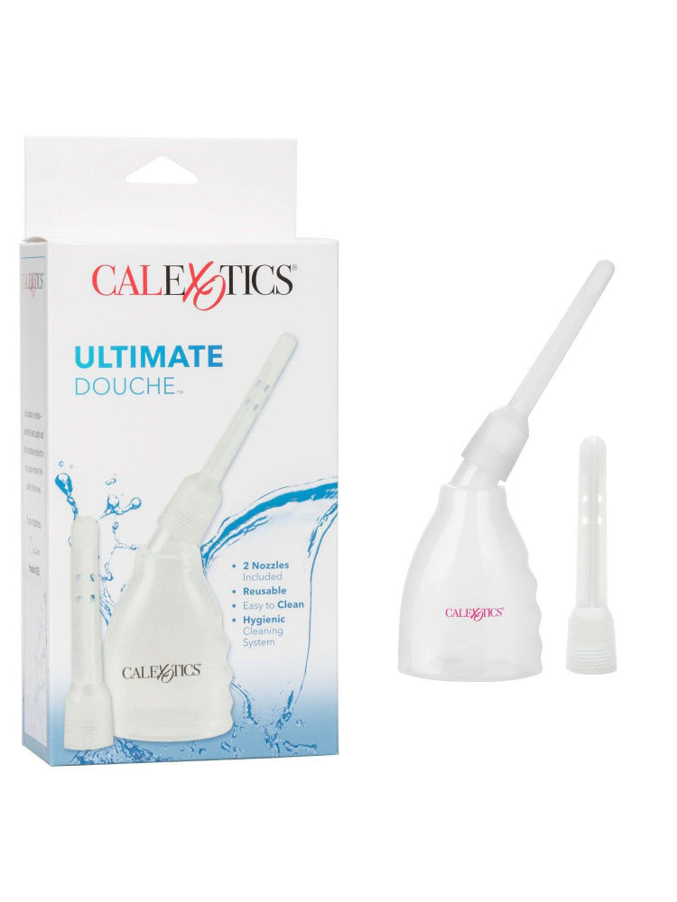 Ultimate Anal Douche Cleaning System Anal Toys CalExotics Clear