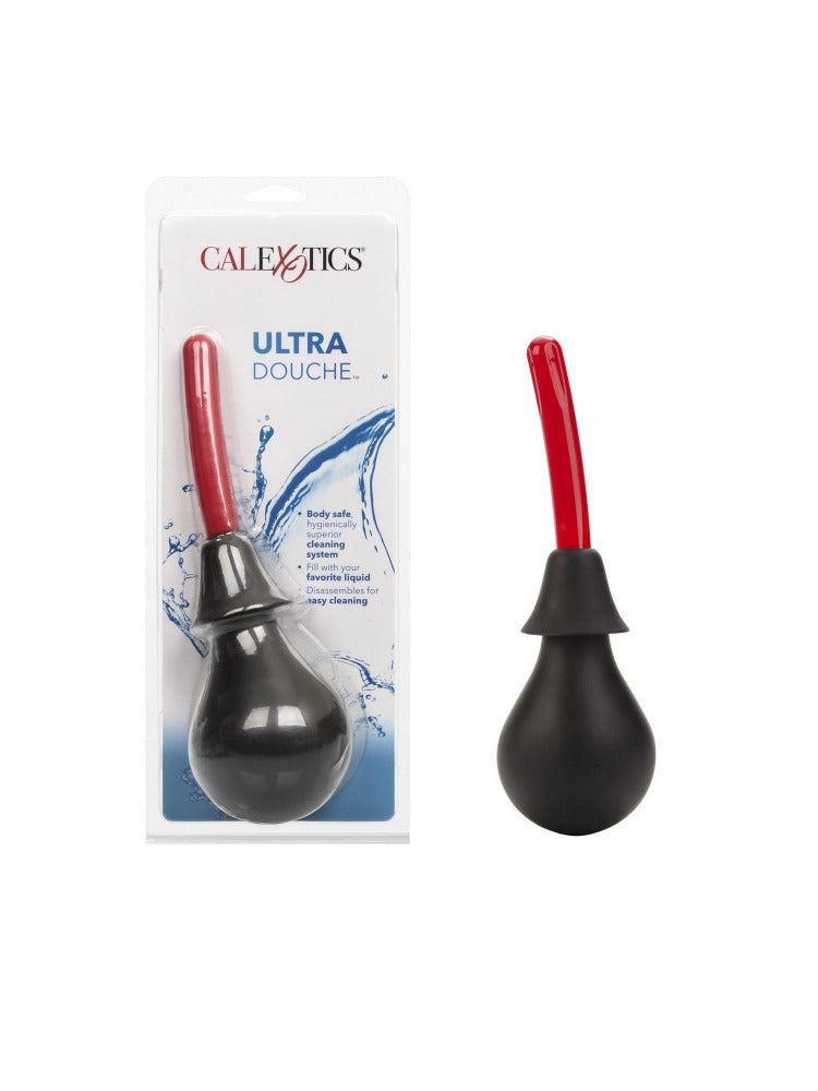 Ultra Douche Anal Cleansing System Anal Toys CalExotics Black/Red