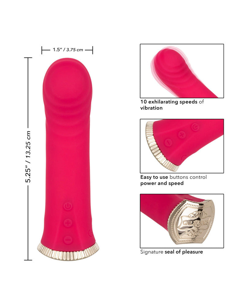 Uncorked: Merlot Rechargeable Mini Massager Vibrators CalExotics Red