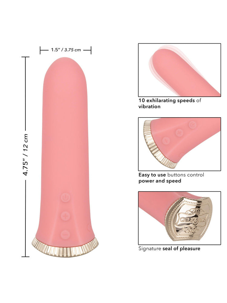 Uncorked: Rosé Rechargeable Mini Massager Vibrators CalExotics Pink