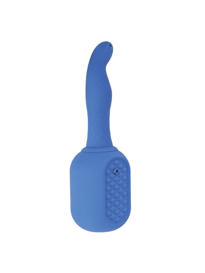 Vibrating Silicone Anal Douche