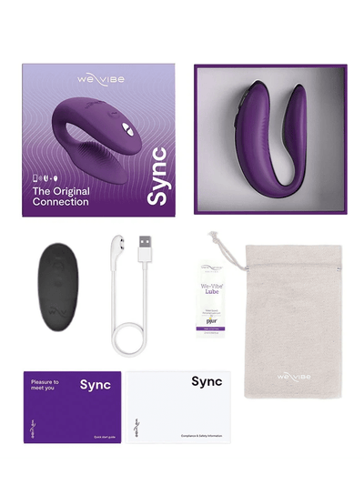 We-Vibe Sync 2 Couples Wearable Massager Vibrators We-Vibe Purple
