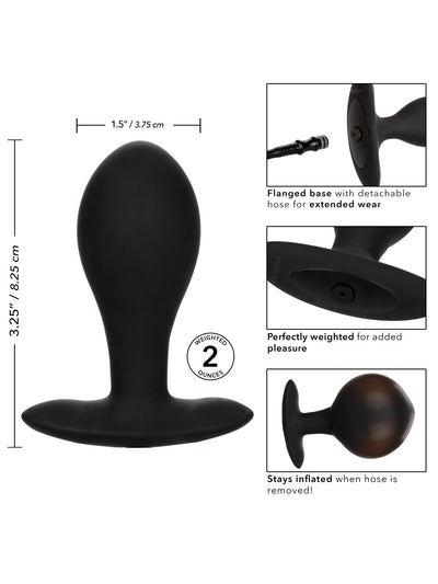 Weighted Silicone Inflatable Anal Probe Anal CalExotics 