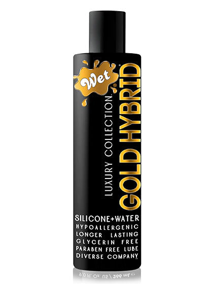 Gold Hybrid Blend Lubricant Lubes and Massage Wet Lubricants 